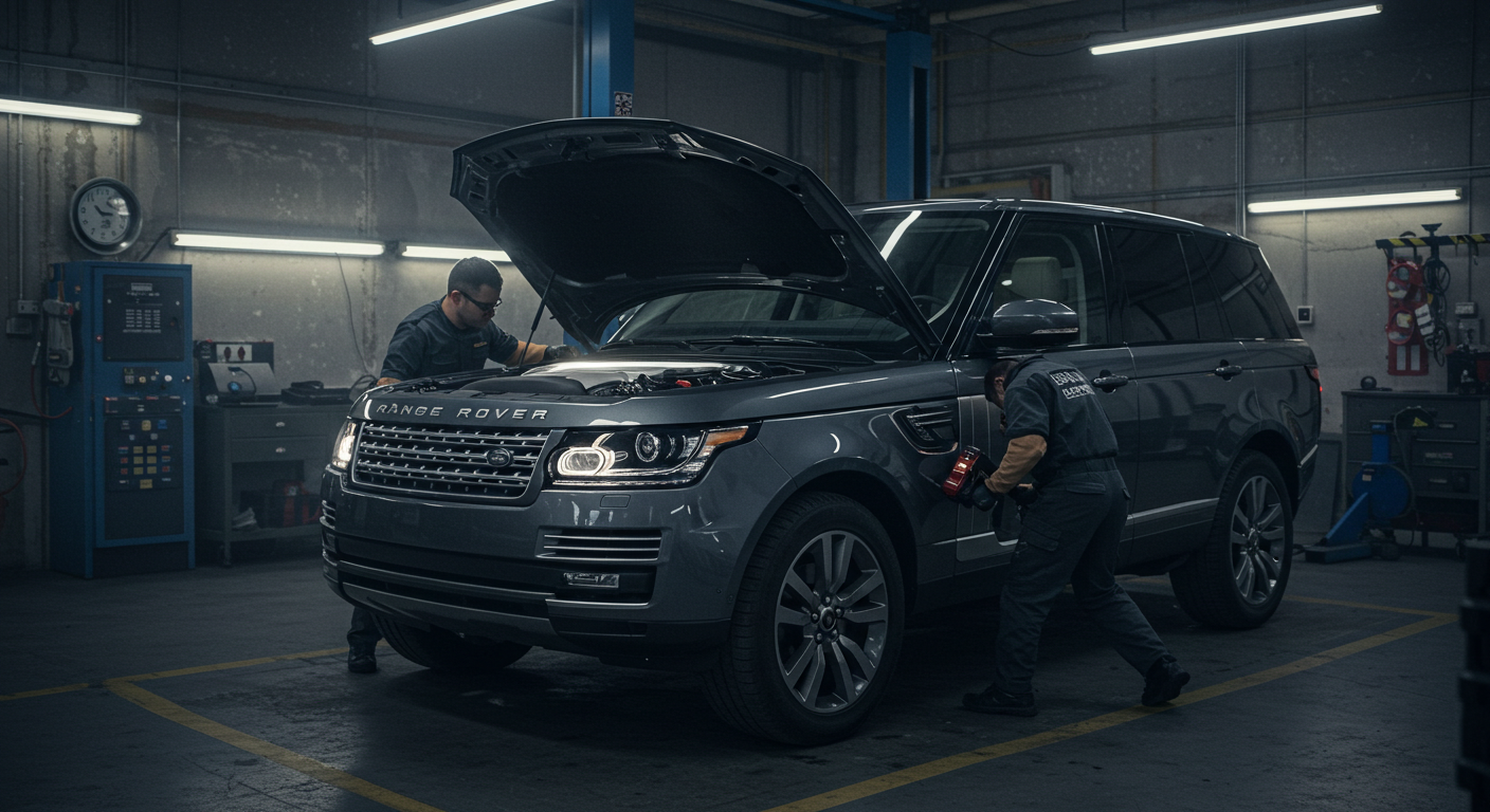 Range Rover Engine Repair in Muscat