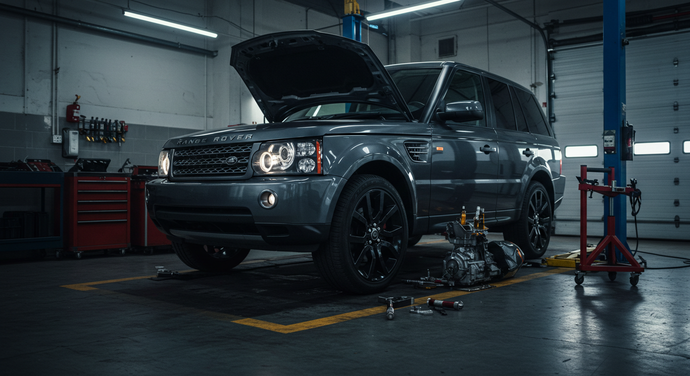 Range Rover Transmission Maintenance in Muscat
