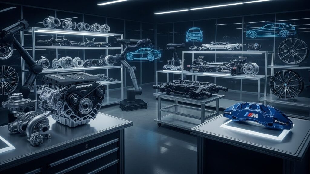 Mercedes-Benz and BMW spare parts